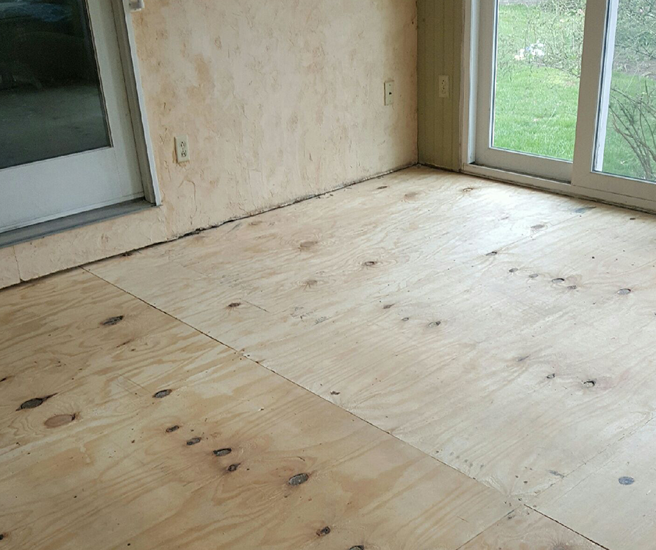 Encapsulation Preparation with New Plywood Floors in Philadelphia