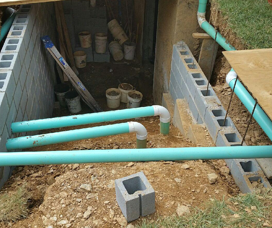 French Drain Installation with PVC Piping, Philadelphia